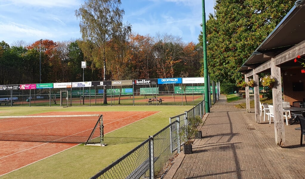 Tennispark aan de Harderwijkerweg in Eerbeek.