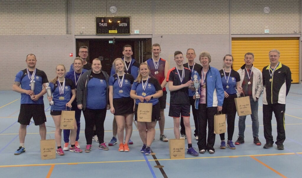 Clubkampioenschappen badmintonclub ’t Pluumpje Eerbeek
