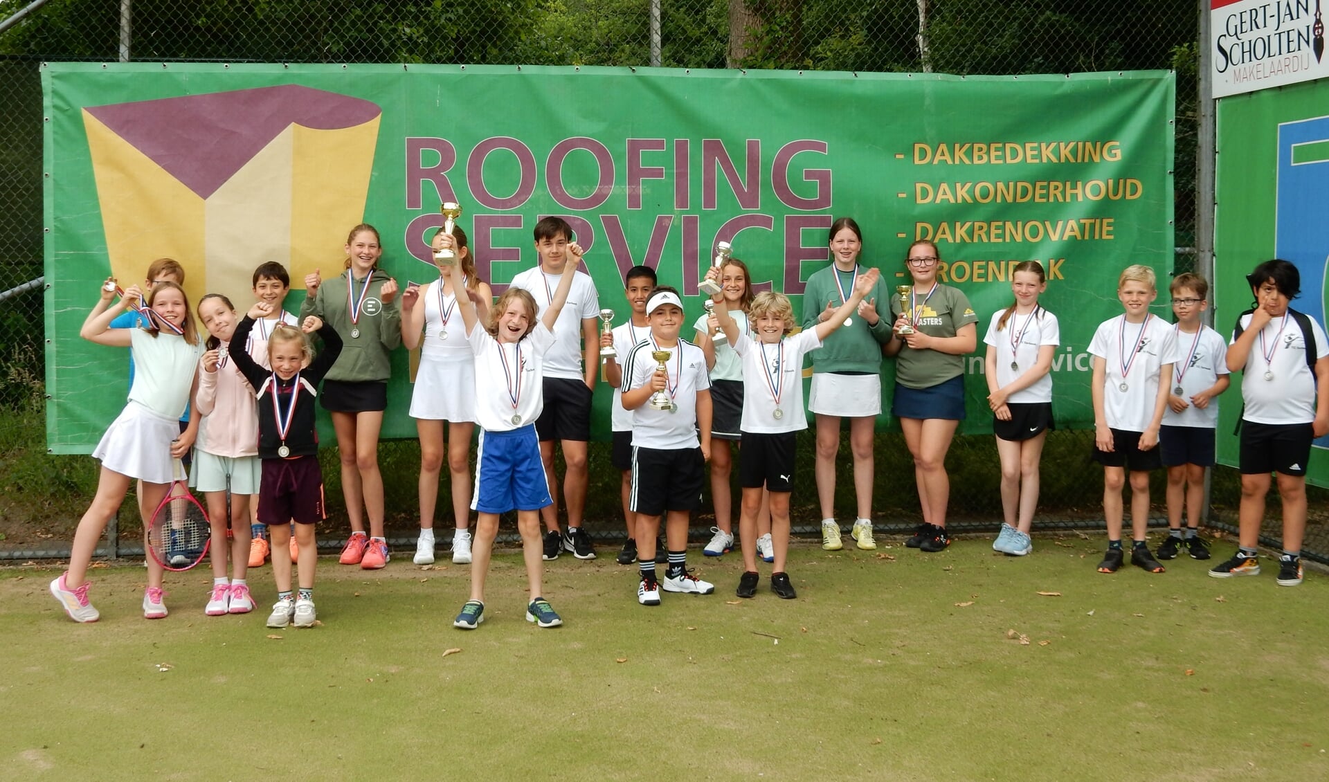 Clubkampioenschappen voor de jeugd van Tennisclub Eerbeek