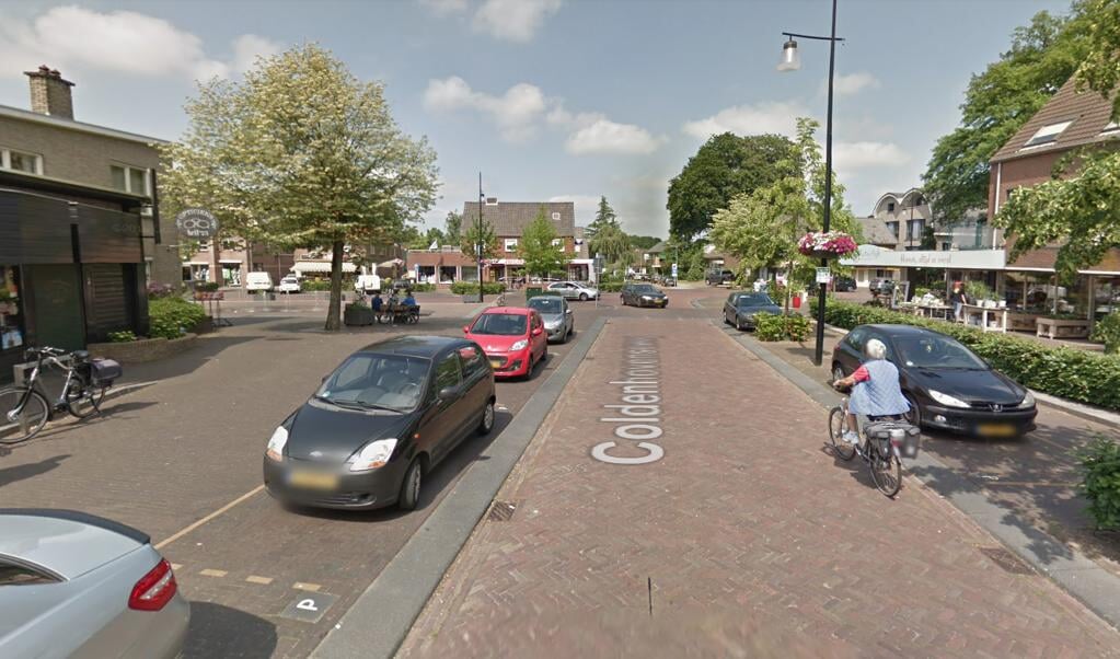Het éénrichting stukje Coldenhovense weg. Bron: Google Maps