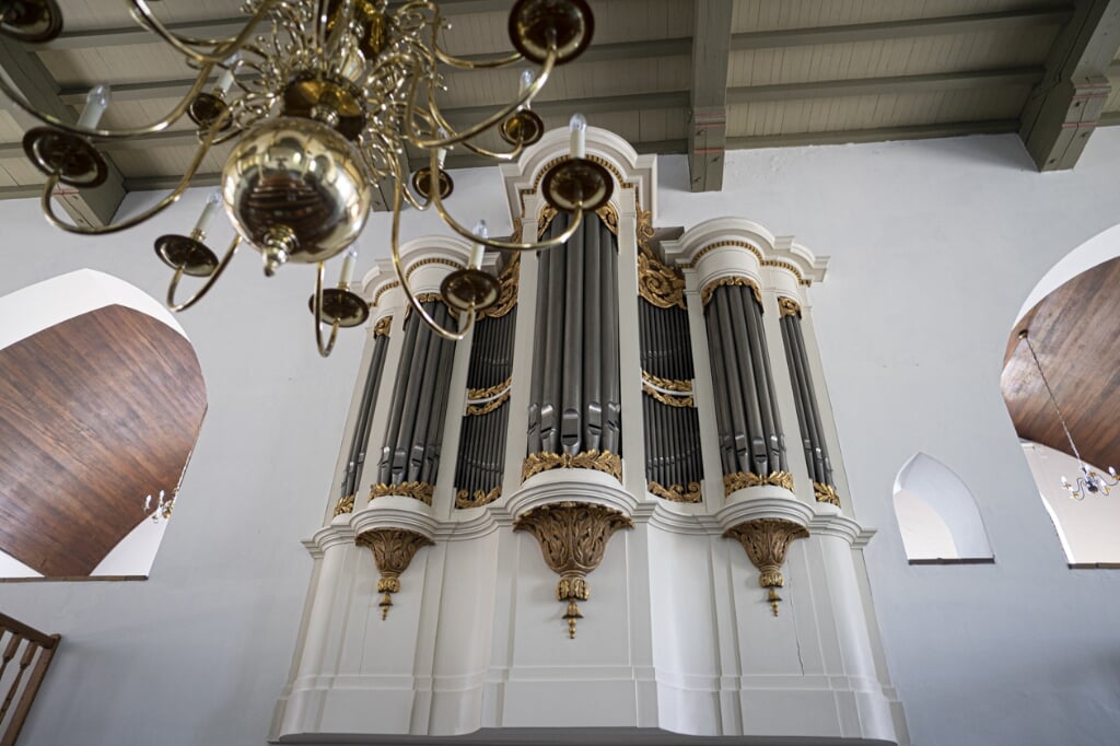 Het mooie orgel. Foto: Jan Loonstra