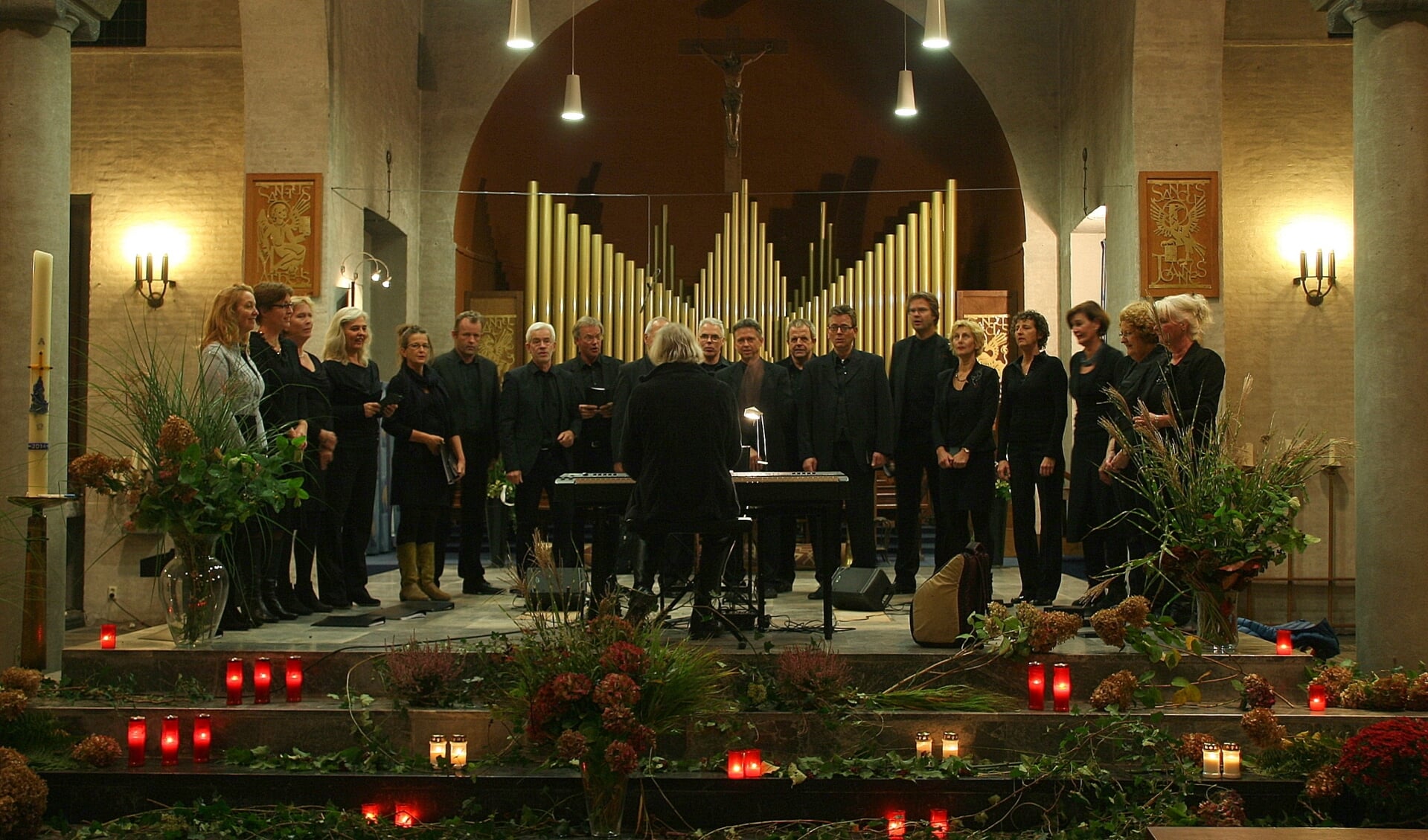 het koor CantAnimus tijdens een eerdere uitvoering. (foto: CantAnimus)
