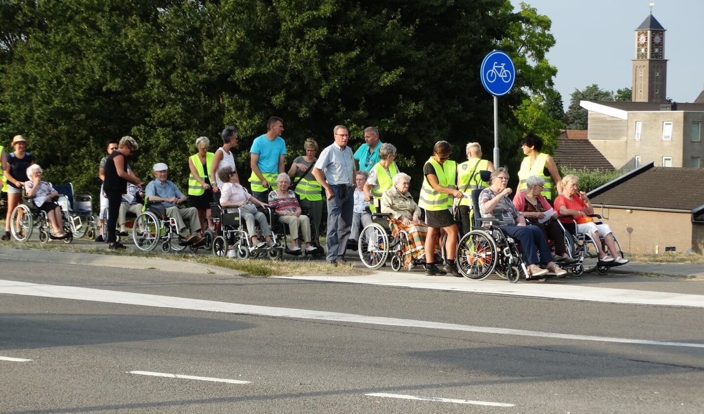 De Elim ploeg klaar voor de start