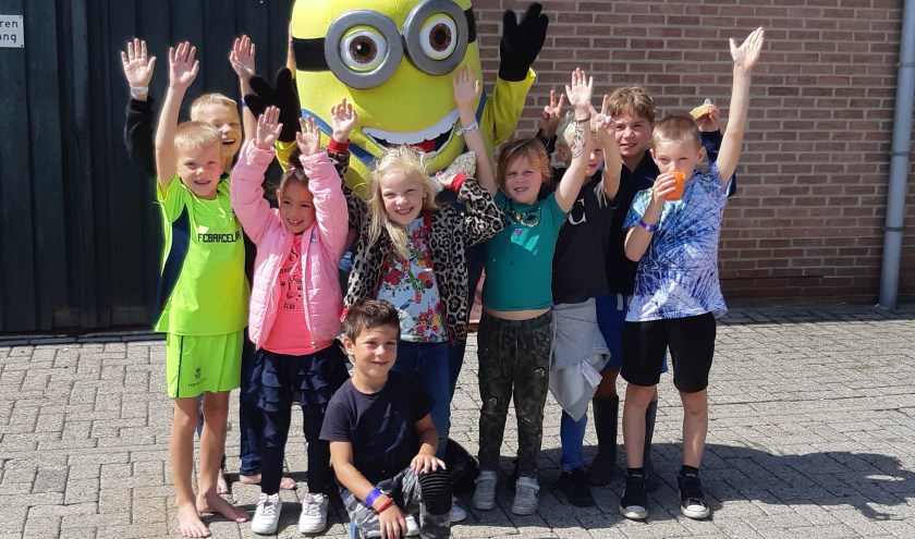 Op de foto met een Minion. (foto: Gerard Bressers)