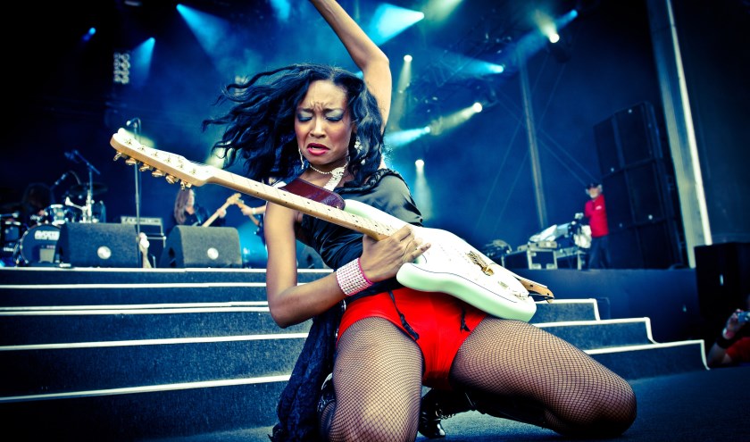 Malina Moye op Bospop