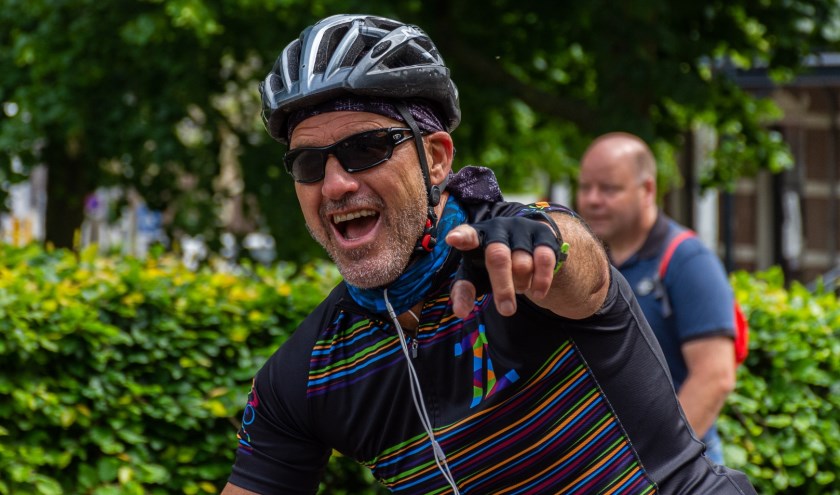 Deelnemer aan de eerste editie van Zeven voor Leven. (foto: Abigael de Vries)