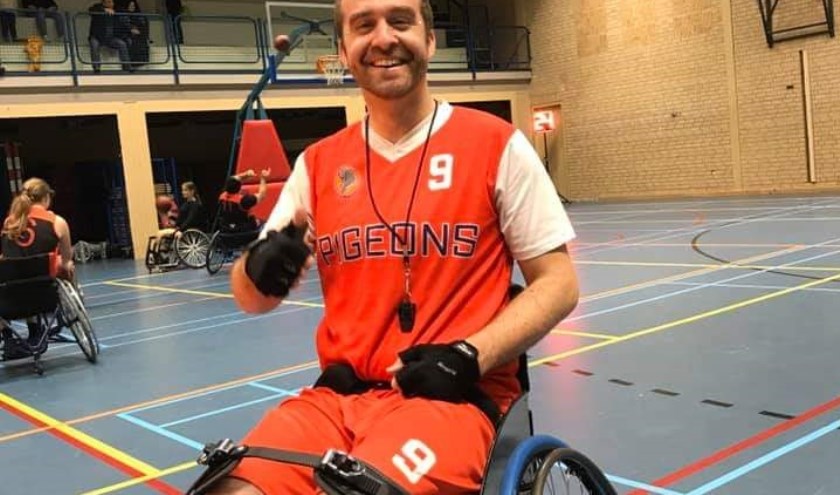 Bjorn Freriks (Pigeons On Wheels) (foto: Pigeons Basketball)