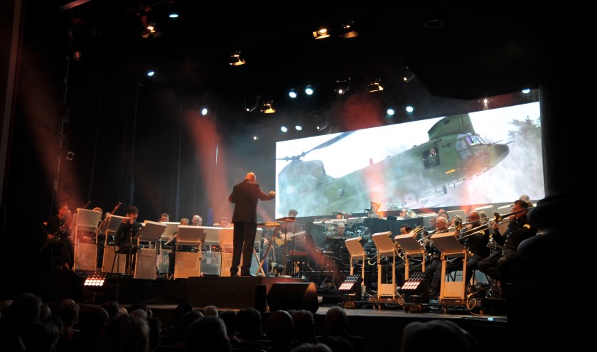 Het orkest van de Koninklijke Luchtmacht. (foto: KLu)