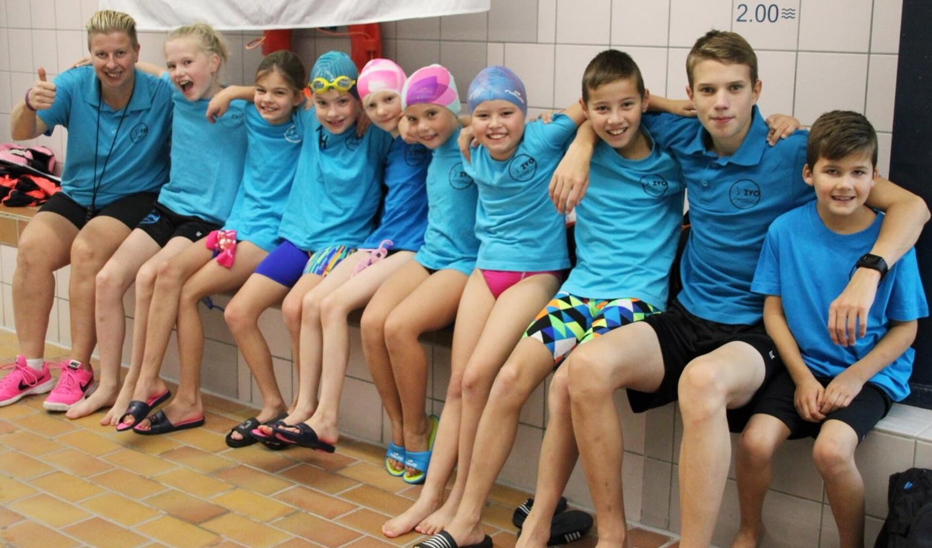 Zwemmers ZVO. (foto: Haruko Lamers)