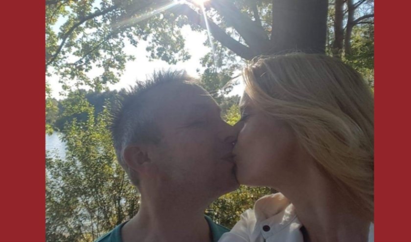 Bruidspaar Kitty en Erik. (eigen foto bruidspaar)