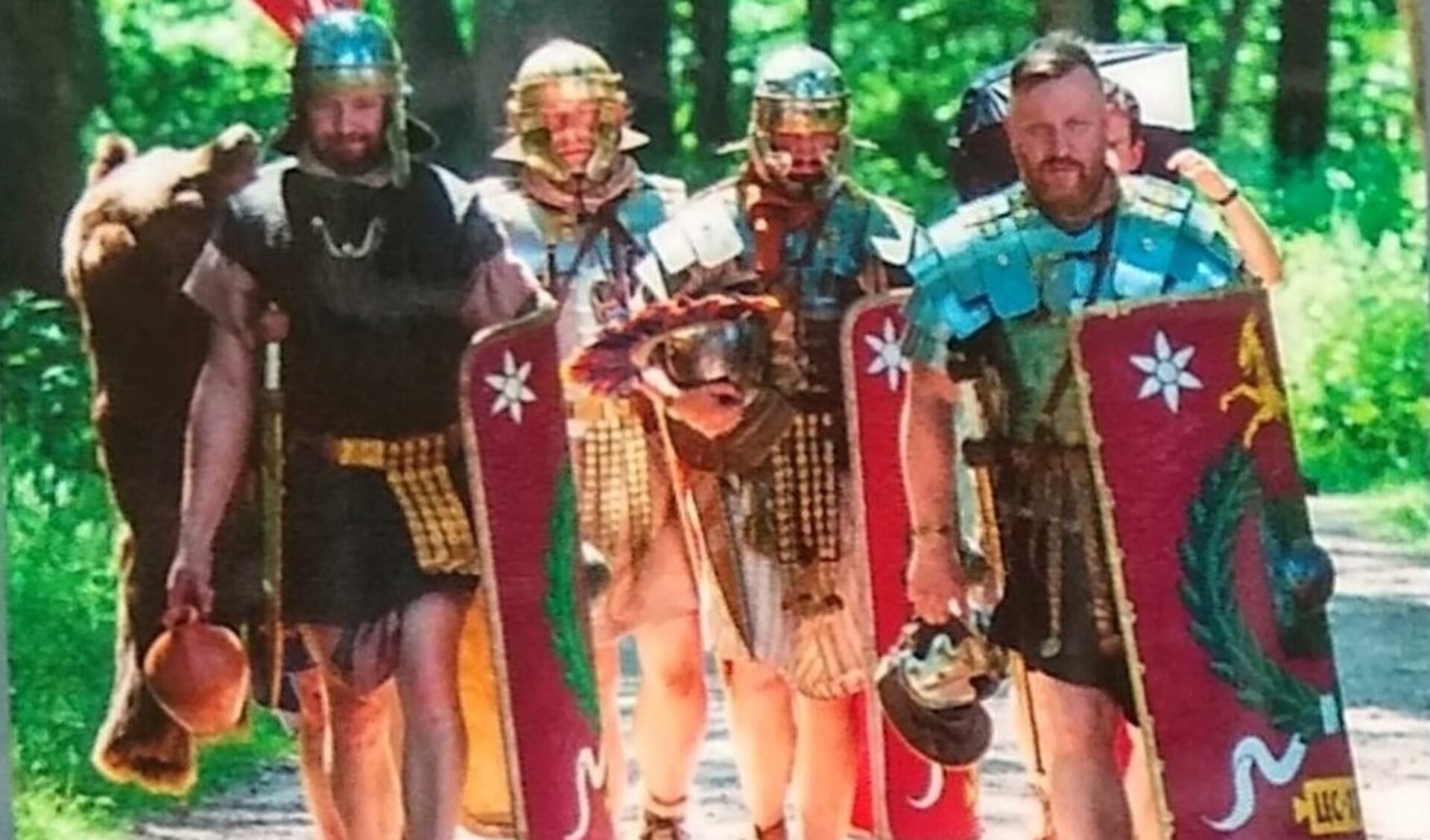 Romeinse legionairs (foto: Jeroen Savelkoul) 