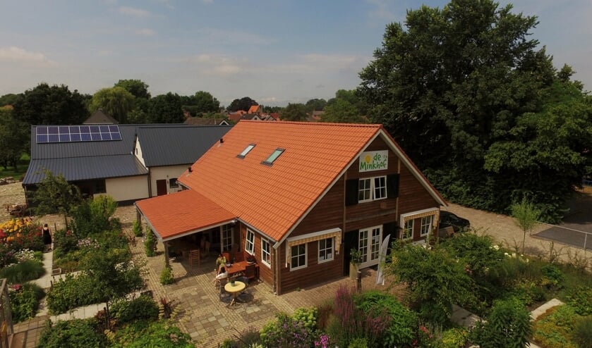 De Minkhof met tuin. (foto: PR De Minkhof)