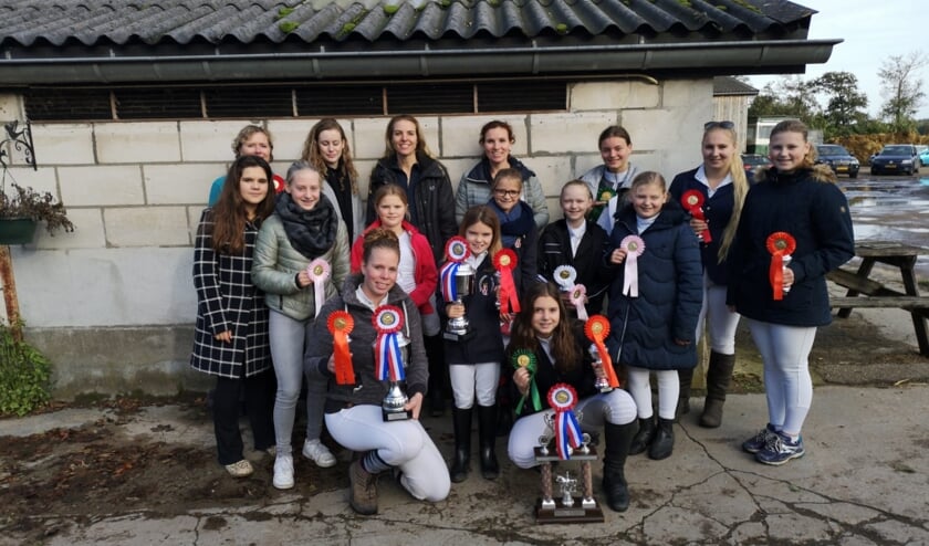 Prijswinnaars clubdag Jeanne d Arc 2019. (foto: Michelle Hagemann)