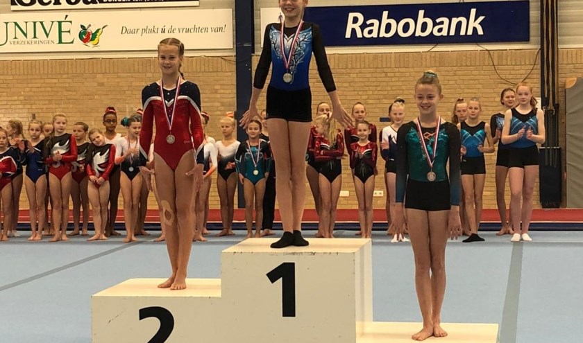 Zilver voor Jolijn. (foto: GV Elistha)