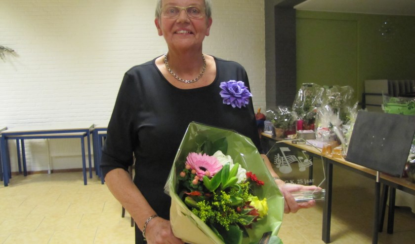 Jubilaris Dini Weiman. (foto: Jeany van den Berg)