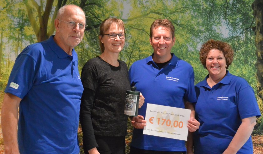 Ton Kersten, Lidy Reintjes, Gerard Rutgers en Manon Broers. (foto: eigen foto)