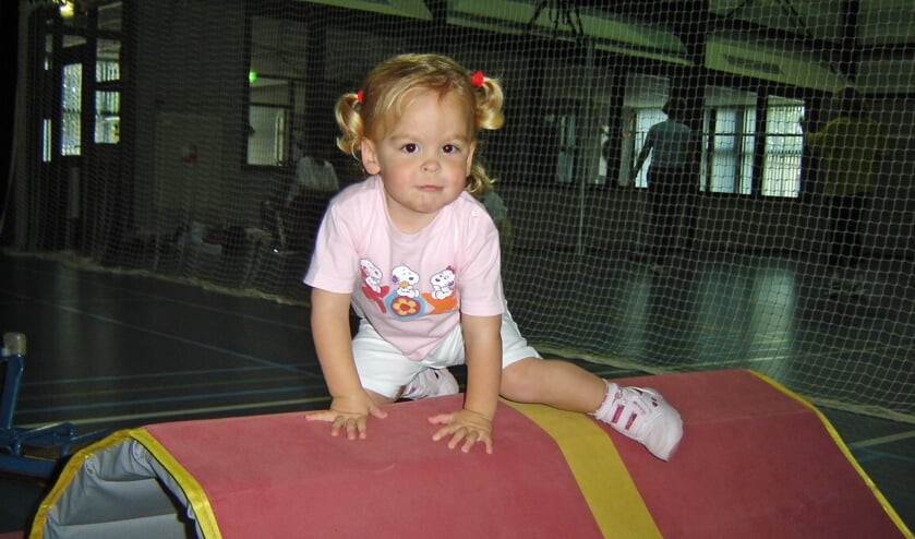 Peutergym bij DGV Dodewaard. (eigen foto)