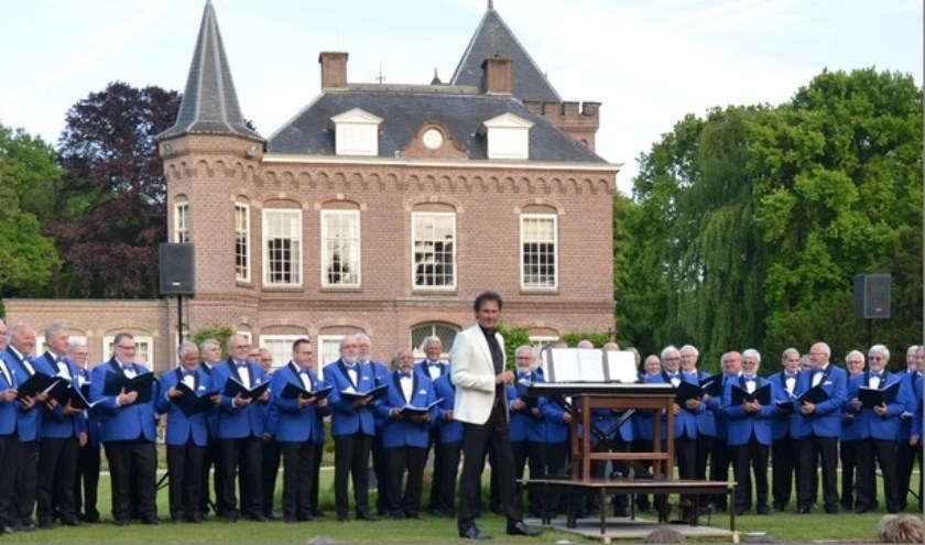 Ritmeester-Veenzangers mannenkoor. (foto: Ritmeester- Veenzangers)