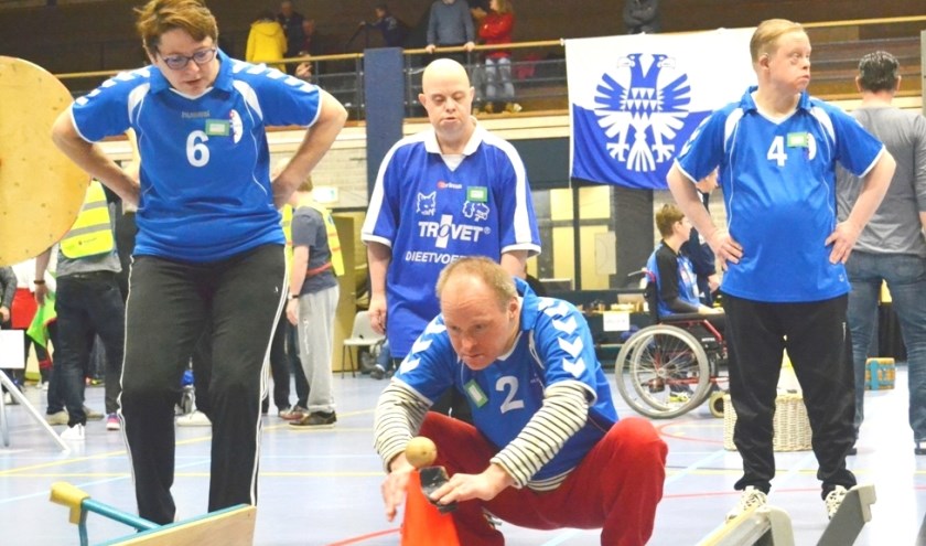 Curling tijdens de integrade 2019.
