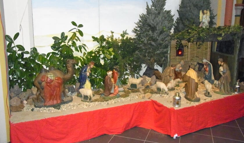 Kerststal Dominicanenklooster. (foto: J.F.M.C.Geertsen)