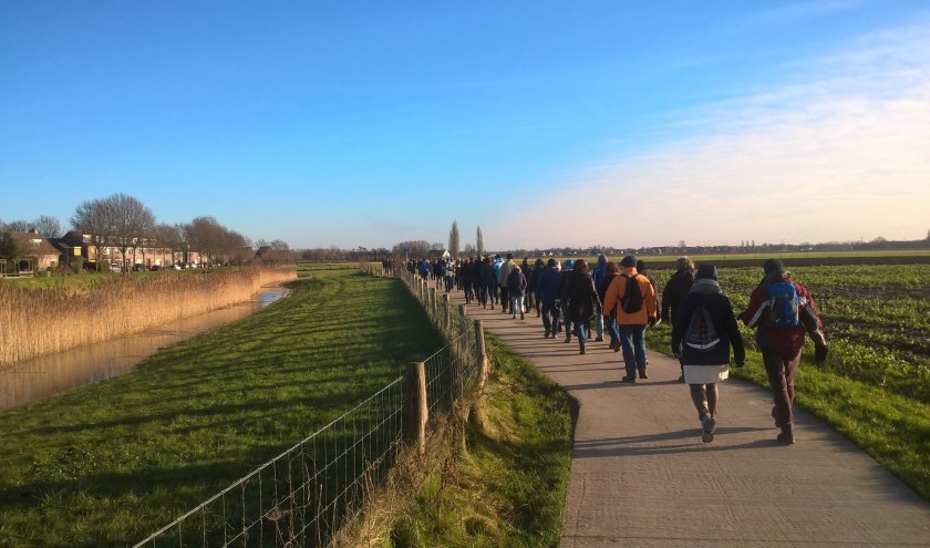 Nieuwjaarswandeling 2019. (foto: Bourgondisch Bewegen)