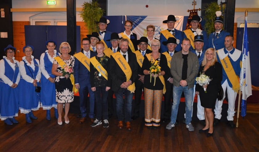 Functionarissen Schutterij. (foto: Diana Smits)