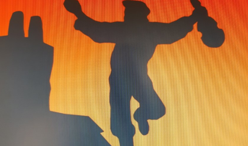 Affiche fiddler on the roof. (foto: J van Ingen)