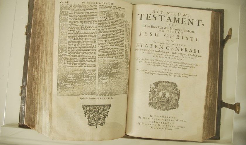 Statenbijbel PKN Huissen. (foto: Johan Dijkstra)