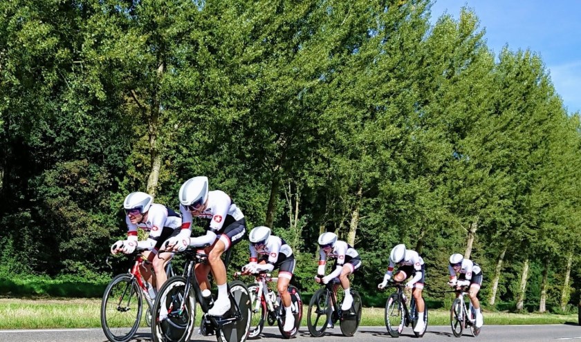 Ploegen tijdrit SCTeam. (foto: SCTeam)