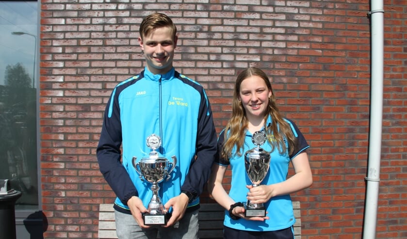 Mick en Liz zijn de clubkampioenen. (foto: C. de Schrijver)