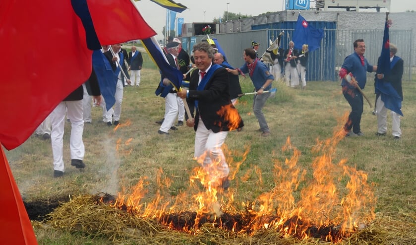 De slag om Huissen, Molenweide. (foto: Gilden Huissen)