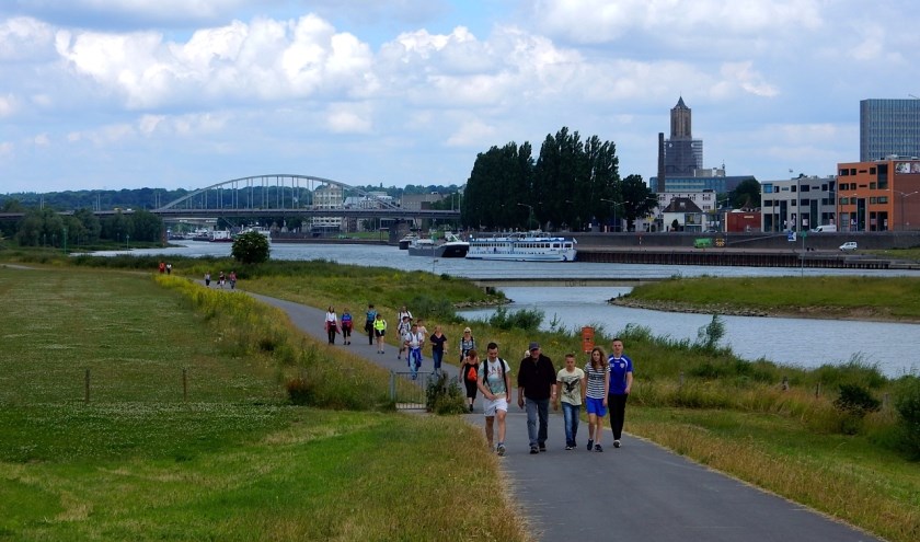 Zicht op Exodusroute . (foto: Wim Woudt)