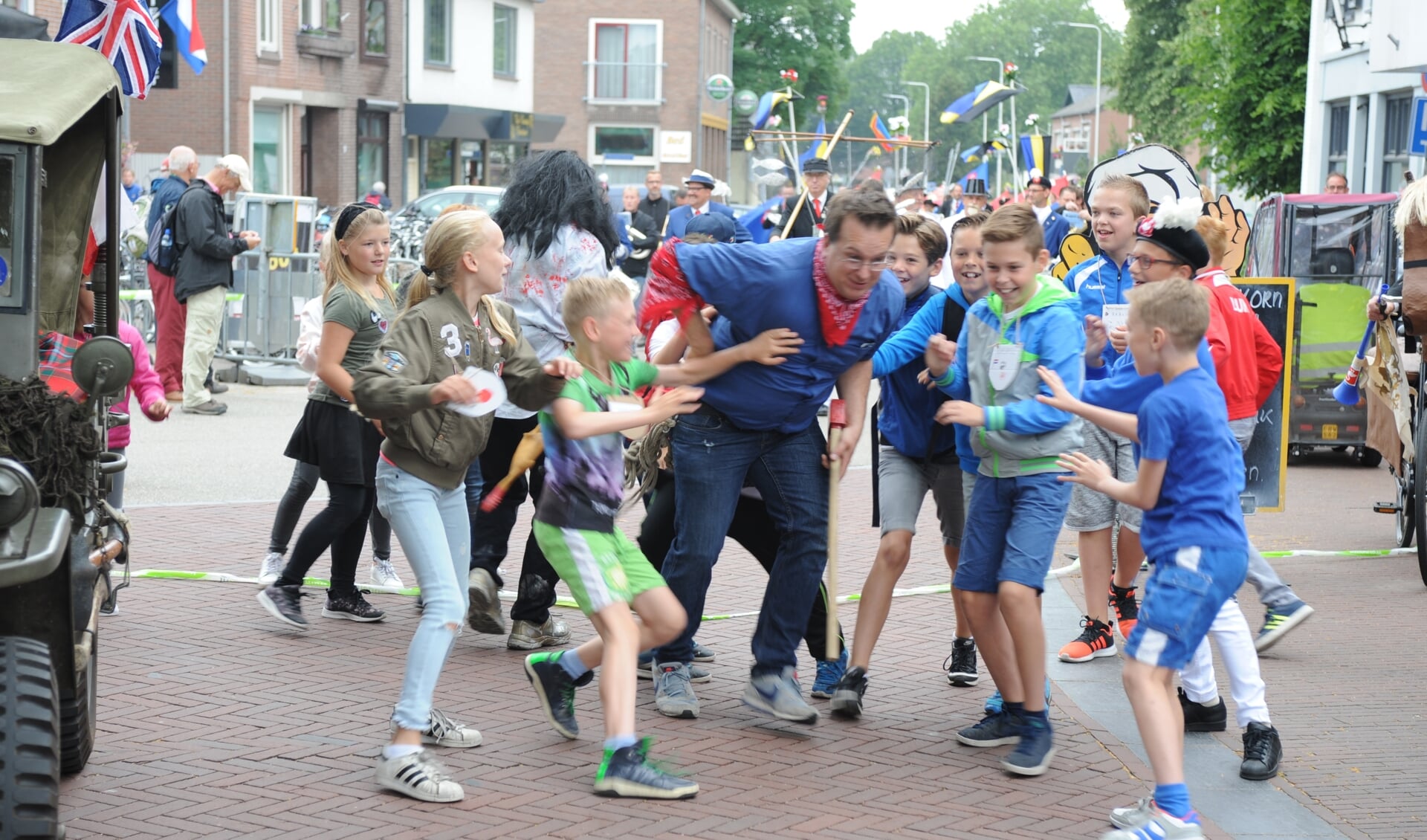 De bende van de Wildeman. (foto: Gilden Huissen)