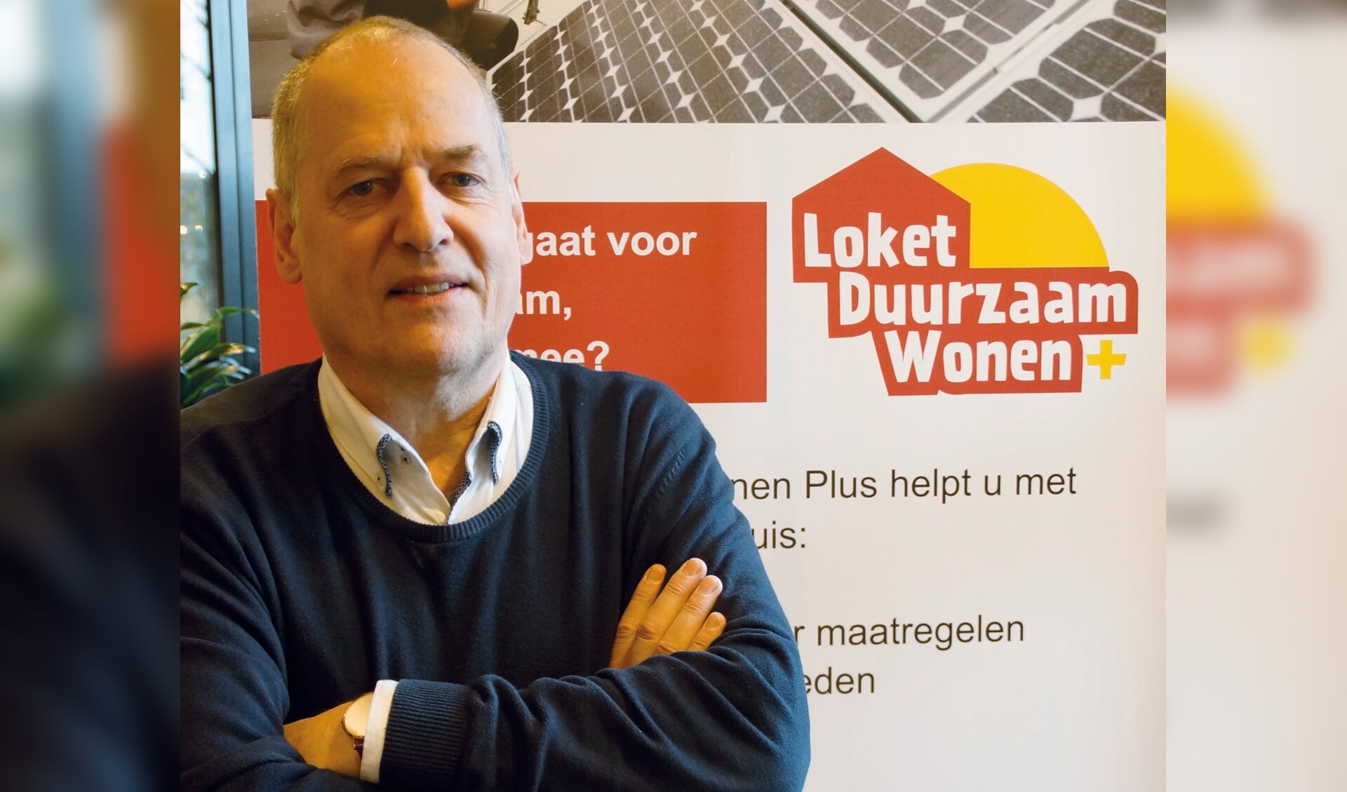 Wim van Megen, adviseur Loket Duurzaam Wonen. (foto: Aafke Labout)