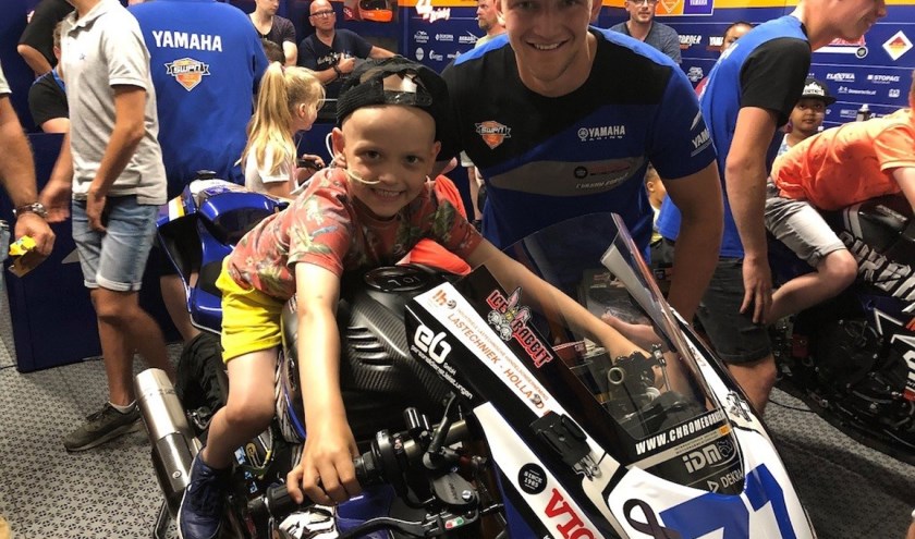 In de pitbox bij SWPN / Stichting Zorgeloos Kind. (foto: SWPN)