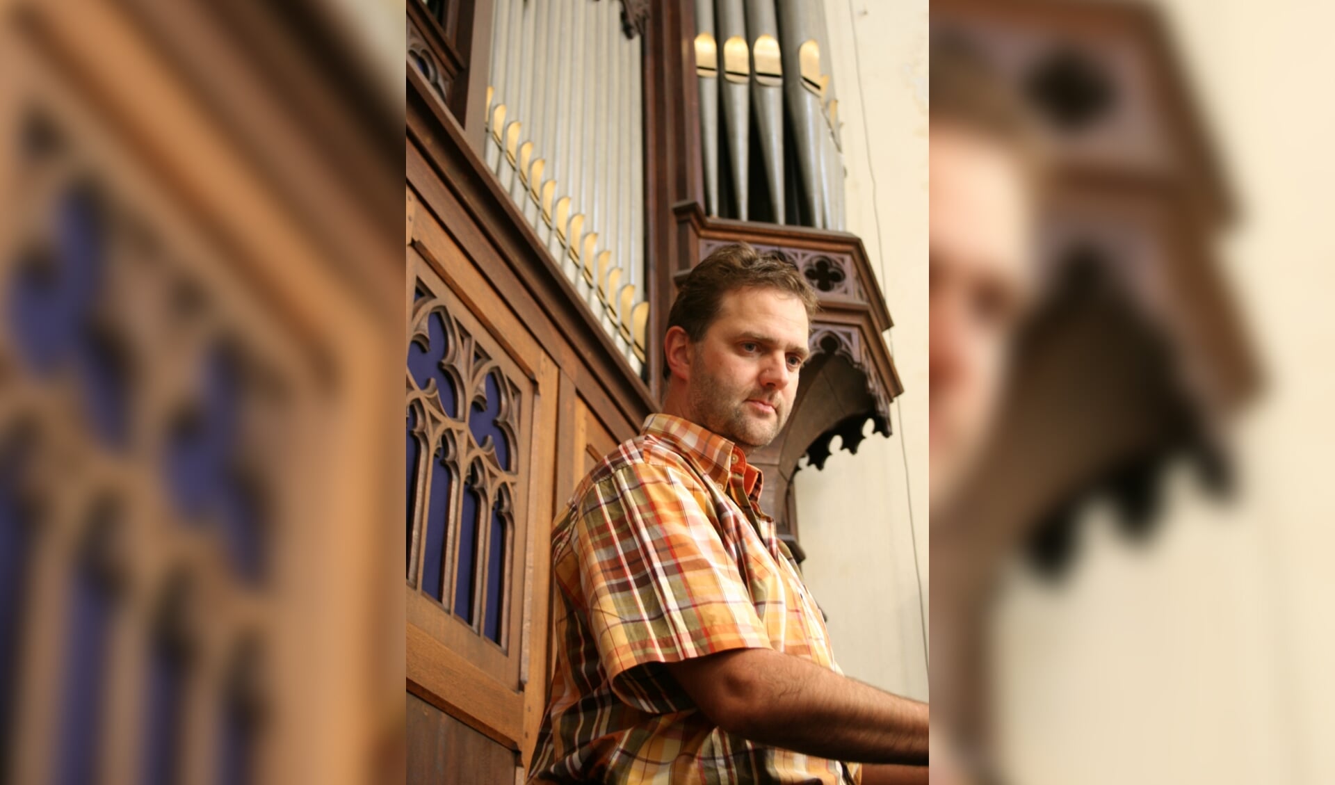 Marcus Bergink, organist. (foto: Arjen Faber ) 