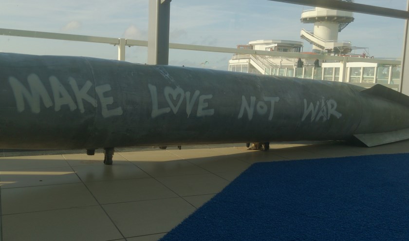 Make love not war. (foto: Marjolein Pieks)