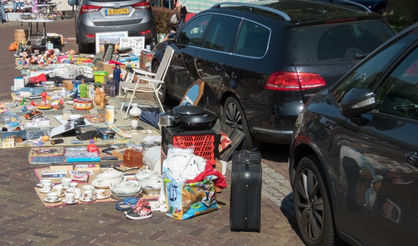 Kofferbakverkoop. (foto: Jannet Tigchelaar)