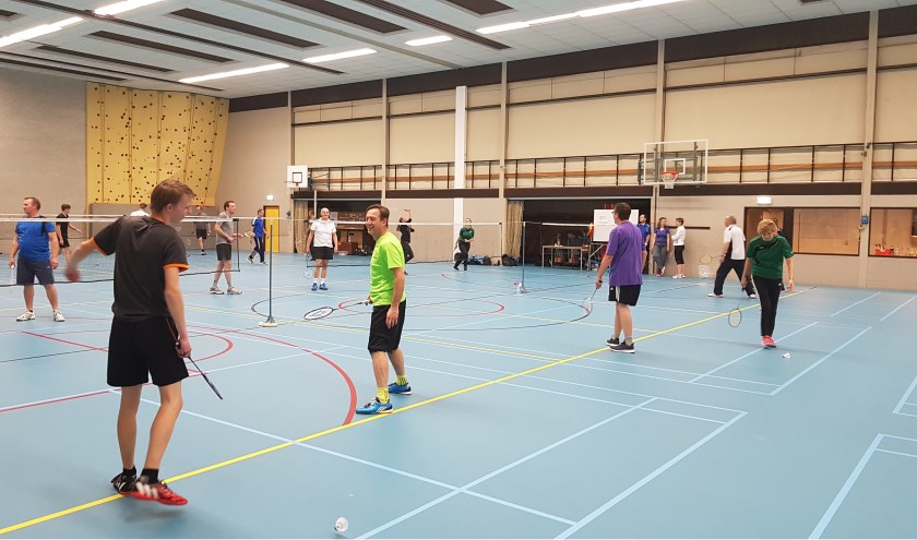Leden in actie op de baan. (foto: Maurice)
