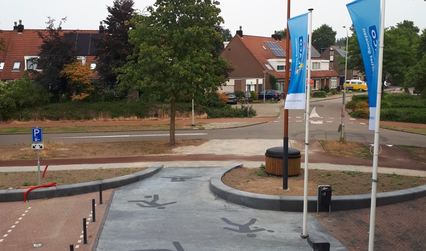 Ingang sportcentrum Malden. (foto: Charlotte Selten)