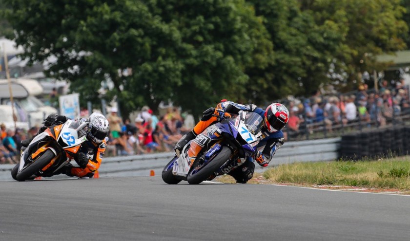 Wayne Tessels in actie op het circuit van Schleiz. (foto: SWPN)