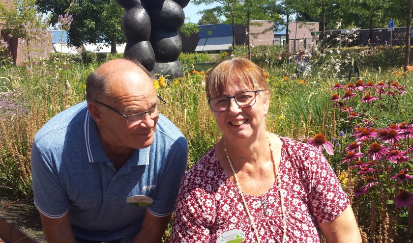 Henk Janssen en Jannie Nijhof. (foto: Ans Knapen)