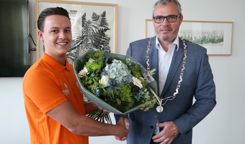 Job Budding en burgemeester Kottelenberg