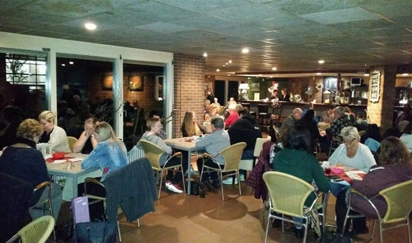 Bingo Dorpshuis Ochten. (foto: Hans de Zwart)