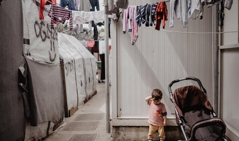Kamp Moria op Lesbos