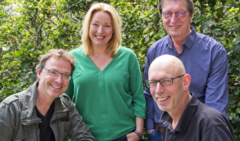 Paul Mulder, Margit Gasseling, Vincent Gal, Theo Scholten. (foto: Vincent Gal)