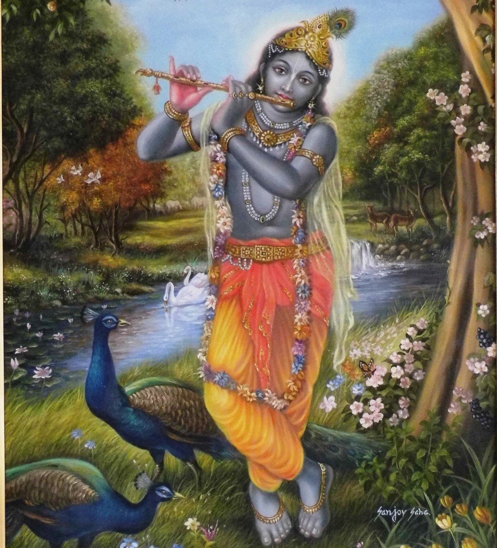 Krishna. (foto: Leo De Kruis)