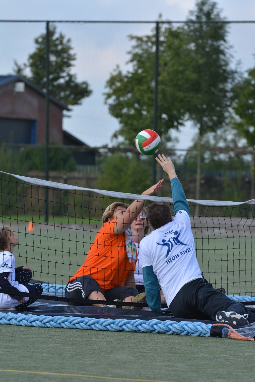 Zitvolleybal, een van de sporten. (foto: Special Sports Event)