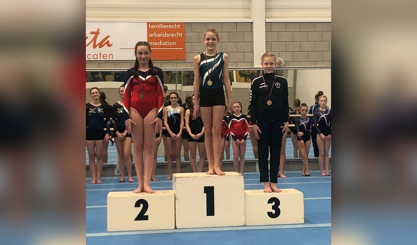 Brons voor Delilah Nagel. (foto: Jikke Janssen)