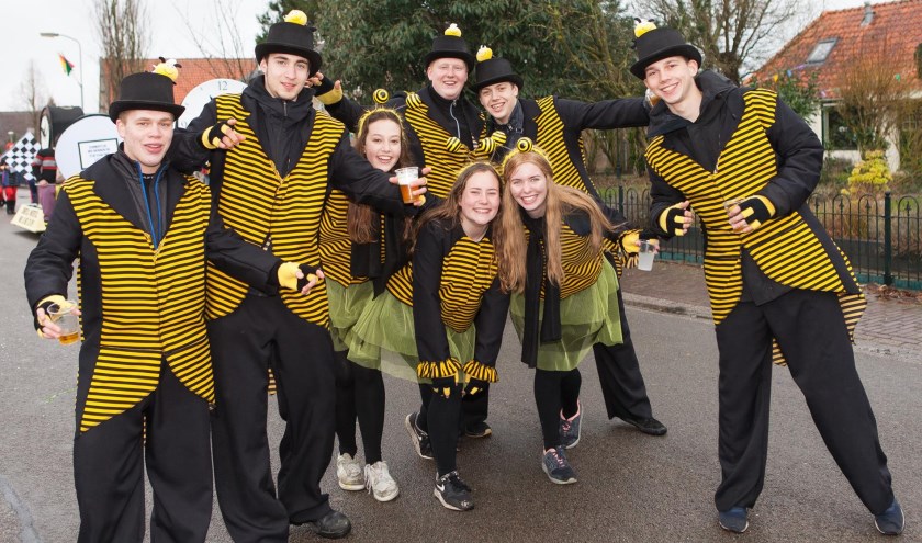 Carnavalsgroep Bots. (foto: Eddy de Wild)